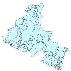 نقشه کاربری اراضی شهرستان اردبیل