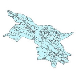 نقشه کاربری اراضی شهرستان صحنه