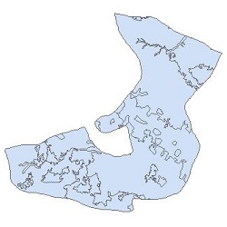 نقشه کاربری اراضی شهرستان خرمدره