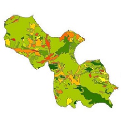 نقشه زمین شناسی شهرستان برخوار و میمه